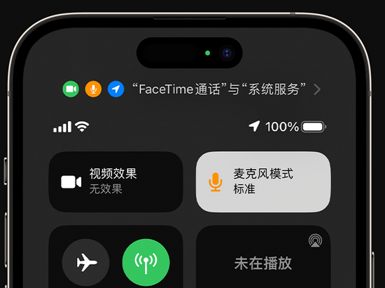 西青苹果授权维修网点分享iPhone在通话时让你的声音更清晰 